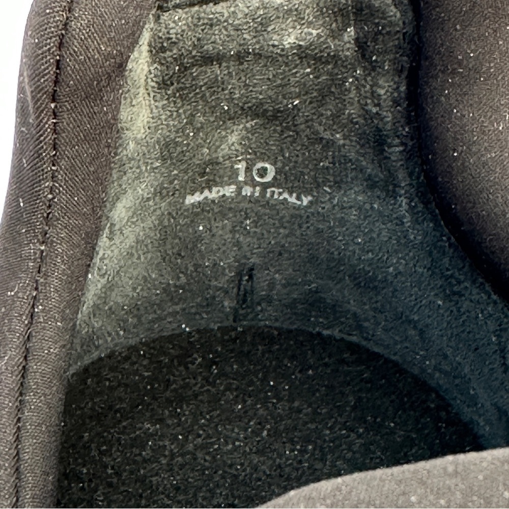 James PERSE New no tag Zuma Black Neoprene & Suede slip-on sneakers mens… - Picture 12 of 14
